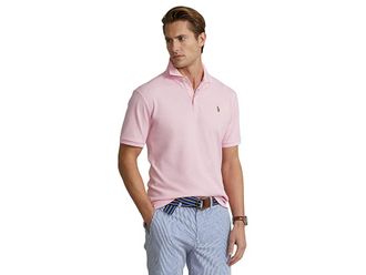 Polo Ralph Lauren Classic Fit Soft Cotton Polo Shirt Mens Clothing Carmel Pink : 2XL