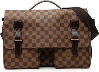 Louis Vuitton 1999 Damier Ebene Broadway satchel - Brown