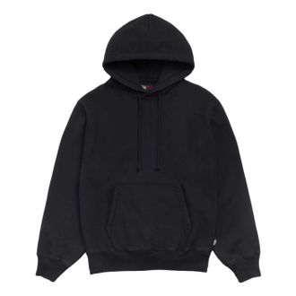St&uuml;ssy Fleece Hoodie Black 118633-BLAC
