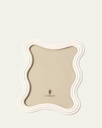 L'OBJET Ripple Enamel Photo Frame, 5 x 7