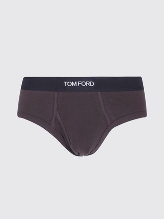 Tom Ford Slip in cotone stretch con fascia logata a contrasto