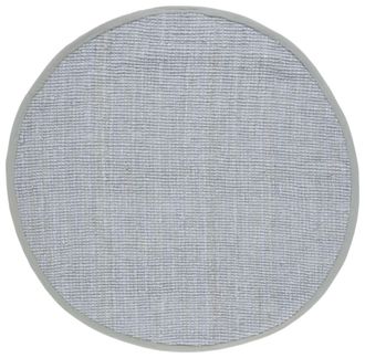 Safavieh Alfombra yute gris claro 152 x 152 cm