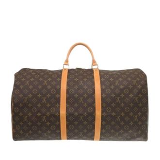 Louis Vuitton Pre-owned Weekend Bags, unisex, Brown, Size: ONE SIZE Pre-owned Keepall 60