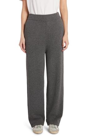 Golden Goose Cashmere & Wool Pants in Grey Melange at Nordstrom, Size Medium
