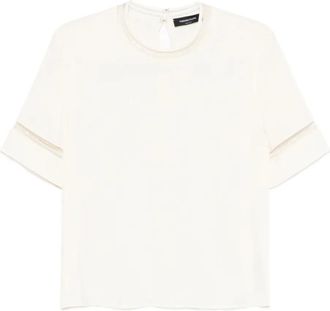 Fabiana Filippi Blusa con dettaglio sulle maniche - Toni neutri