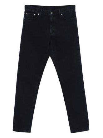 Ermenegildo Zegna Jeans con applicazione logo - Blu