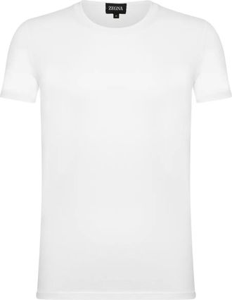 Ermenegildo Zegna T-shirt con maniche corte - Bianco