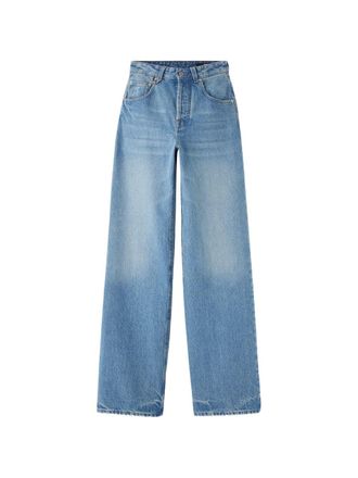 Jacquemus denimjeans met wijde pijpen
