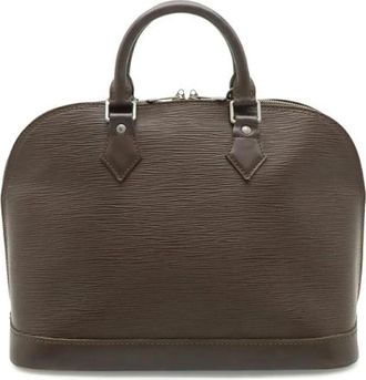 Louis Vuitton Pre-owned Alma Epi Handbag - Dames - Vintage Handtas - Bruin - ONE Size - Leer - Vintage
