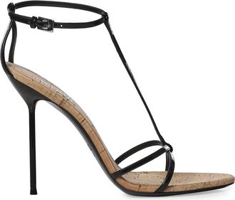 PARIS TEXAS Schoenen, Dames, Zwart, 38 EU, Sandalen met hoge hak