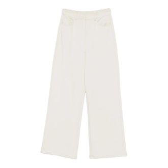 Max Mara Wide Trousers, female, Beige, Size: XS Smmbrioso Wide Trousers