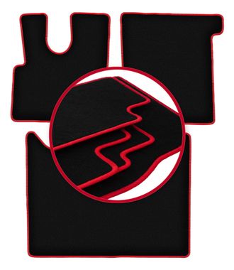 OEM Alfombrillas Carlux-red Para Daf Xf 106 Autom&aacute;tico (2017)