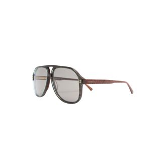 Gucci Sunglasses, male, Brown, Size: 60 MM Aviator Sunglasses