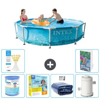 Intex Piscina Con Estructura Redonda - 305x76 Cm - 7-piezas S65
