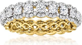 Ross-Simons Diamond Eternity Band in 14kt Yellow Gold