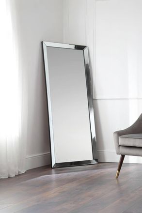 Julian Bowen Soprano Lean-To Dressing Mirror in Clear