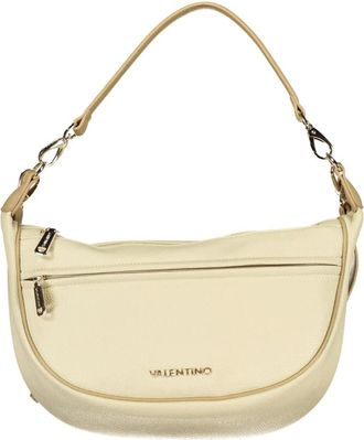 Valentino Tassen, Dames, Beige, ONE Size, Polyester, Hobo Bag Daphne Re