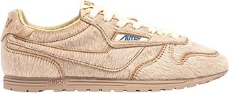 Autry Windspin - Dames - Sneakers - Beige - 39 EU - Katoen - Schoenen