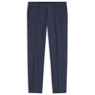 BOSS Slim-fit pants in four-way stretch fabric
