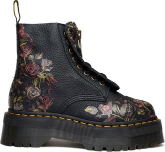 Dr. Martens Womens Dr Sinclair Boots - Black Leather - Size UK 5