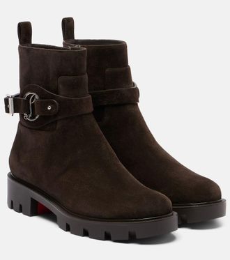 Christian Louboutin Dianouchette suede ankle boots