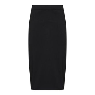 Co Rokken, Dames, Zwart, M, Polyester, Kokerrok van Viscose
