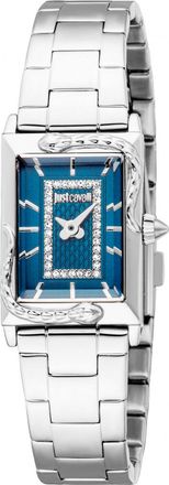 Just Cavalli Womens JC1L364M0055 Ladies Animalier Dolcezza Snake Watch - Silver - One Size
