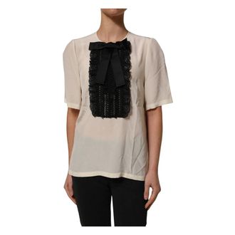 Dolce & Gabbana Donna, Camicette, Bianco, M, new