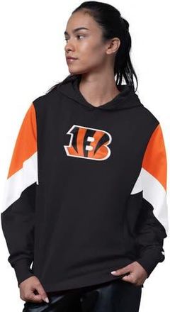Starter Womens Starter Black Cincinnati Bengals Scrimmage Hoodie at Nordstrom, Size Xx-Large