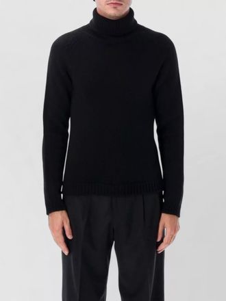 Tom Ford cashmere wool mohair ribbed roll neck jumper