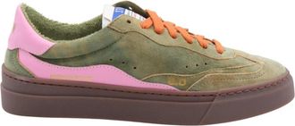 Stokton Casual Sneaker met Stokstil Design - Dames - Sneakers - Groen - 38 EU - Schoenen