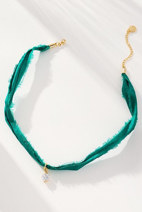 Silk Pendant Necklace
