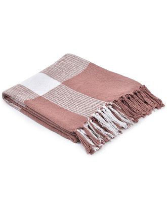 LR Home Lr Home Hipolyta Tartan/Plaid Hand-Woven Throw Blanket