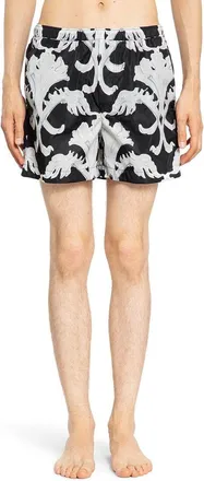 Valentino Mens Black Polyamide Shorts