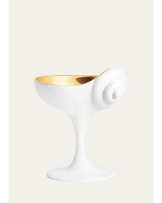 L'OBJET x Jessica McCormack Shell 24K Gold-Plated Scoop Bowl