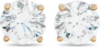 Luxury Bazaar 14K Yellow Gold 1.85ct Lab-Grown Diamond Stud Earrings LG10-120825
