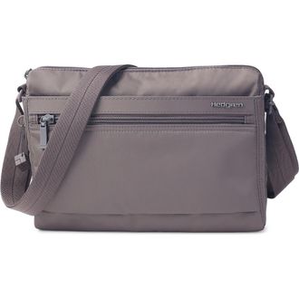 Hedgren Medium Eye RFID Water Repellent Shoulder Bag in Sepia at Nordstrom Rack