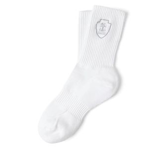 Brunello Cucinelli Logo-embroidered Socks