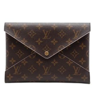 Louis Vuitton Pre-owned Kirigami Clutch - unisex - Louis Vuitton Vintage - Vintage Clutches - Brown - ONE SIZE - Pre-owned
