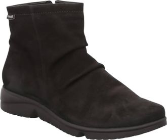 Mephisto Womens Rezia Ankle Boots In Black Bucksoft