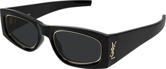 Saint Laurent Sunglasses, unisex, Black, Size: 54 MM SL M140 RIM Sunglasses