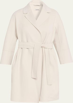 Max Mara Arona Wool Wrap Coat