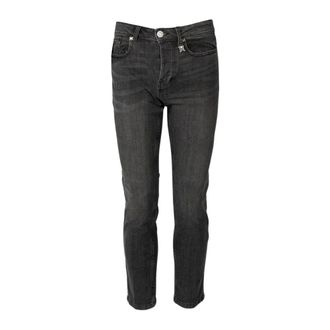 John Richmond Riven Jeans - Heren - Jeans - Grijs - Maat: W31 Denim