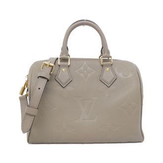 Louis Vuitton Beige Tourterelle Leather Boston Bag (Pre-Owned)