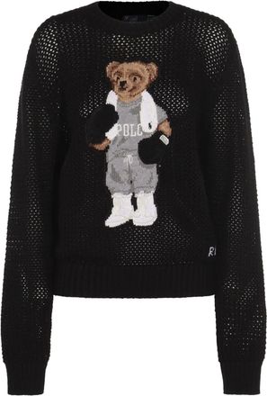Polo Ralph Lauren Maglione Polo Bear - Nero