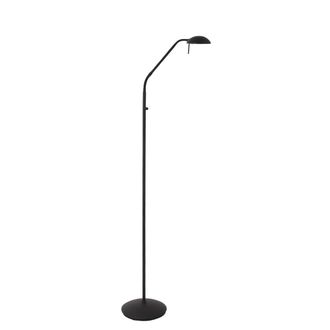 Steinhauer Mexlite - L&aacute;mpara De Pie - Biron - Negro - Vidrio Metal - L&aacute;mpara
