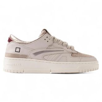 D.A.T.E. D.a.t.e., Dames, Schoenen, Beige, Maat: 39 EU Katoen