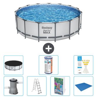 Bestway Piscina Bestway Steel Pro Max Redonda - 488x122 Cm - 8-piezas S594