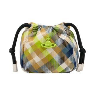 Vivienne Westwood Bucket Bags, female, Multicolor, Size: ONE SIZE Nano Hilary Purse