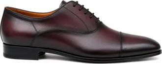 Magnanni Mens Segovia Oxford Dress Shoe In Burgundy